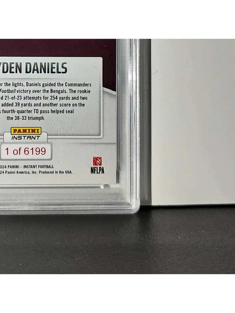 Jayden Daniels 2024 Panini Instant NFL Rookie #54 PSA 10 Gem Mint